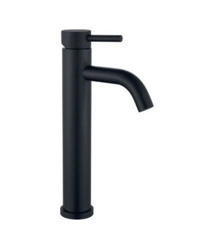 Смеситель для умывальника Mixxus SUS-001-B-High Black с нерж. стали SUS304 (Цв. черный) (MI6099)