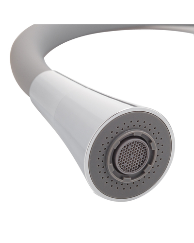 Змішувач для кухні Mixxus Premium Matis 011-T (NUT) Refl.Gray (Колір хром+силік.вилив сірий) (MI8267)