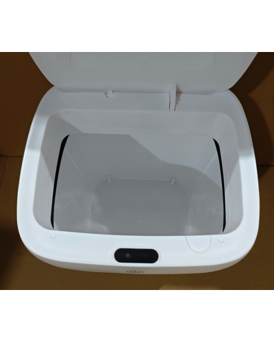 Мусорное ведро сенсорное прямоугольное Mixxus Wave-TC0314 White 14 л (цвет белый) (MI8404)