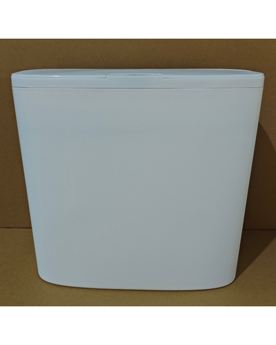 Мусорное ведро сенсорное прямоугольное Mixxus Wave-TC0414 White 14 л (цвет белый) (MI8405)