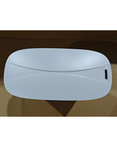 Мусорное ведро сенсорное овальное Mixxus Flat-TC0109 White 9 л цвет белый (MI7074)
