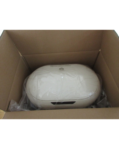 Мусорное ведро сенсорное овальное Mixxus Premium Topper-TC0112 White 12л цвет белый (MI7082)