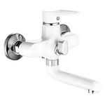 Смеситель для ванны Mixxus Elba 009 (EURO) White (MI6586)