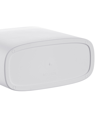 Мусорное ведро сенсорное прямоугольное Mixxus Wave-TC0414 White 14 л (цвет белый) (MI8405)
