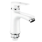 Смеситель для умывальника Mixxus Elba 001 (NUT) White (без подвода) (MI6584)