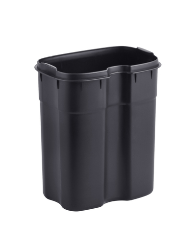 Мусорное ведро с плавным закрытием прямоугольное Mixxus Premium Style-TC0305 SS Color 5л цвет нержавейка (MI7060)