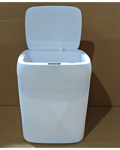 Мусорное ведро сенсорное прямоугольное Mixxus Wave-TC0212 White 12 л (цвет белый) (MI8403)