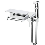 Смеситель для гигиенического душа Mixxus Premium HANS 069 с держателем для туалетной бумаги (MI6785)