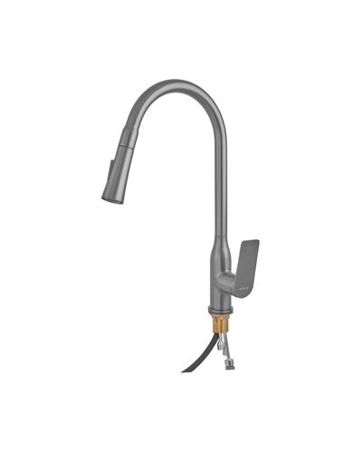 Смеситель для кухни Mixxus Premium Derby 014 (NUT) Graphite (MI6611)