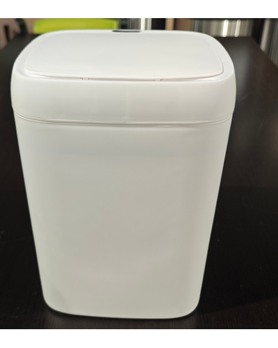 Мусорное ведро сенсорное прямоугольное Mixxus Wave-TC0314 White 14 л (цвет белый) (MI8404)
