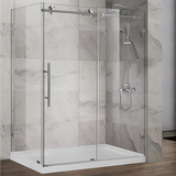 Душова кабіна без піддону Koer SR SC07-120x90x200-TR-01 прозоре скло Easy Clean 8мм хром (KR5370)