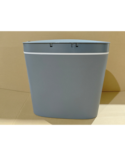Мусорное ведро сенсорное овальное Mixxus Flat-TC0109 Graphite 9 л цвет графит (MI7075)