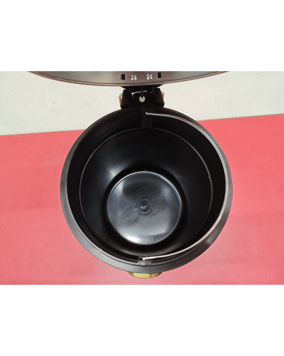 Мусорное ведро с плавным закрытием круглое Mixxus Ellipse-TC0205 Brushed Gold 5л (цвет матовое золото) (MI8400)
