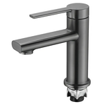 Змішувач для умивальника Mixxus Lord 001 Nut Graphite (Колір графіт) (MI7137)