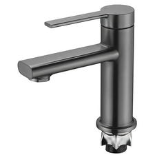 Смеситель для умывальника Mixxus Lord 001 Nut Graphite (Цвет графит) (MI7137)