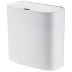 Мусорное ведро сенсорное прямоугольное Mixxus Wave-TC0414 White 14 л (цвет белый) (MI8405)
