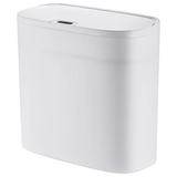 Мусорное ведро сенсорное прямоугольное Mixxus Wave-TC0414 White 14 л (цвет белый) (MI8405)