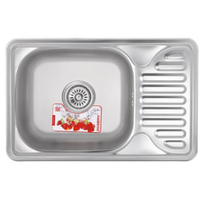 Мийка кухонна Zerix Z6642-08-180E (satin) (ZX1600)