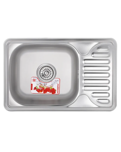Мийка кухонна Zerix Z6642-08-180E (satin) (ZX1600) Мийка кухонна Zerix Z6642-08-180E (satin) (ZX1600)