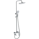 Душевая система Mixxus Premium Derby 009-J White-Chrome со смесителем (MI6616)