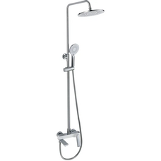 Душова система Mixxus Premium Derby 009-J White-Chrome зі змішувачем (MI6616)