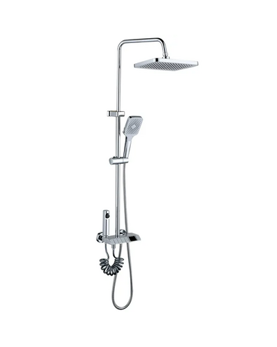 Душова система зі змішувачем Mixxus Premium Neptune 009-J з кнопкою перемикання,4 режими (MI6832)