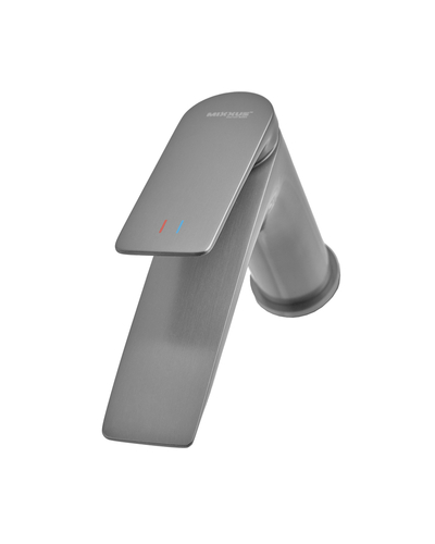 Смеситель для умывальника Mixxus Premium Derby 001 (NUT) Graphite (MI6607)