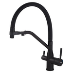 Змішувач для кухні Mixxus Premium Gravity 021 Black REFL.Black (MI6978)