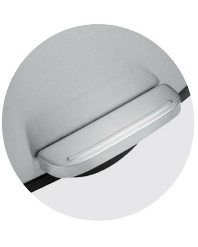 Відро для сміття з плавним закриттям прямокутне Mixxus Bevel-TC0105 SS Color 5л колір наржавійка (MI7086)