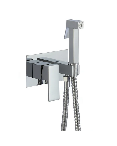 Змішувач для гігієнічного душу Mixxus Premium Kvadro 333 Inner з лійкою (MI6925)