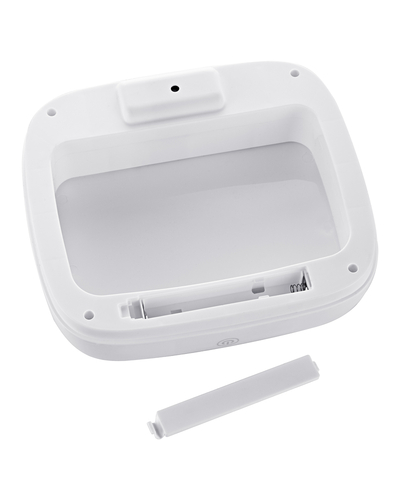 Мусорное ведро сенсорное прямоугольное Mixxus Wave-TC0314 White 14 л (цвет белый) (MI8404)