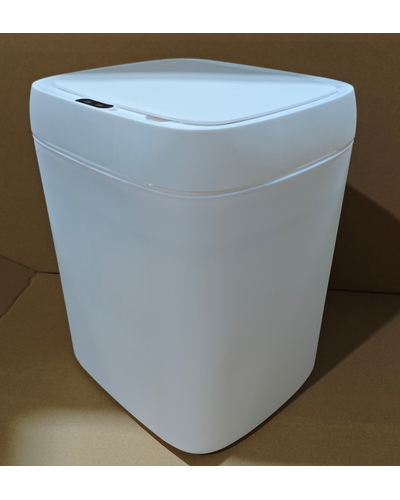 Мусорное ведро сенсорное прямоугольное Mixxus Wave-TC0212 White 12 л (цвет белый) (MI8403)