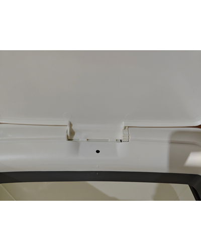 Мусорное ведро сенсорное прямоугольное Mixxus WAVE-TC0110 White 10 л цвет белый (MI7073)