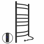 Рушникосушка Navin Камелія 480х800 Sensor права з таймером, чорний муар 12-207033-4880