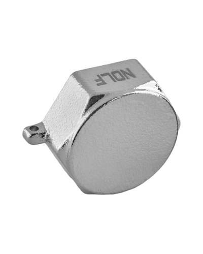 Заглушка Nolf NFC.P06F-N-1/2 F нікельована (NF3069)