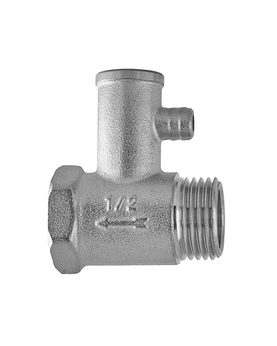 Клапан запобіжний для бойлера Nolf NF.3012 - 1/2 6BAR нікельований (NF3249)