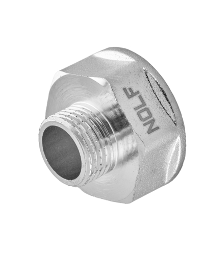 Перехідник Nolf NFC.A0810-N-1Fx3/4M нікельований (NF3090)