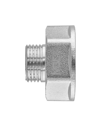 Перехідник Nolf NFC.A0608-N-3/4Fx1/2M нікельований (NF3086)