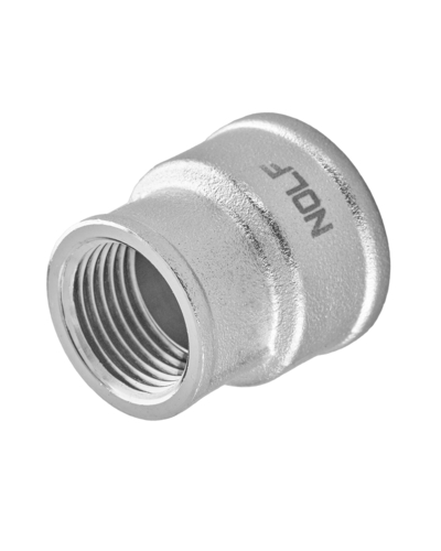 Муфта редукційна Nolf NFC.C0810-N-1x3/4 нікельована (NF3077)