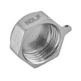 Заглушка Nolf NFC.P06F-N-1/2 F нікельована (NF3069)