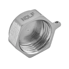 Заглушка Nolf NFC.P06F-N-1/2 F нікельована (NF3069)