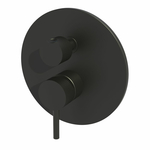 Смеситель для душа Paffoni Light с отводным патроном 3 потребителя черный матовый (LIG019NO)