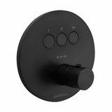 Термостат для душу Paffoni Compact box прихованого монтажу (3 функції) чорний матовий (CPT 019NO)