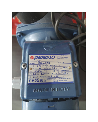 Насосная станция Pedrollo JSWm 2АX-24CL (1100W)