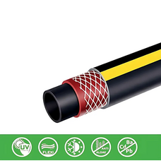 Шланг садовий армований Plamix Pro 1/2 (бухта 50м) 13bar PLH-02-50-1/2 PM6119