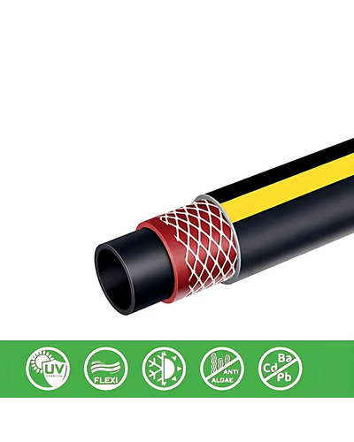 Шланг садовий армований Plamix Pro 1/2 (бухта 30м) 13bar PLH-02-30-1/2 PM6118