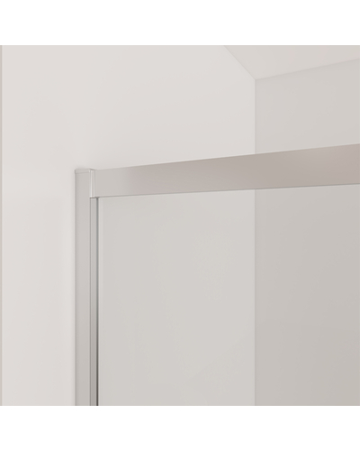 Душові двері Domospa by Ravak Slide SLDP2-100 полір. алюм. Transparent 6мм RKUC500030
