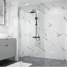 Душова стінка Domospa by Ravak Walk In DS -100 полірований алюміній Transparent 8мм RKUC500015