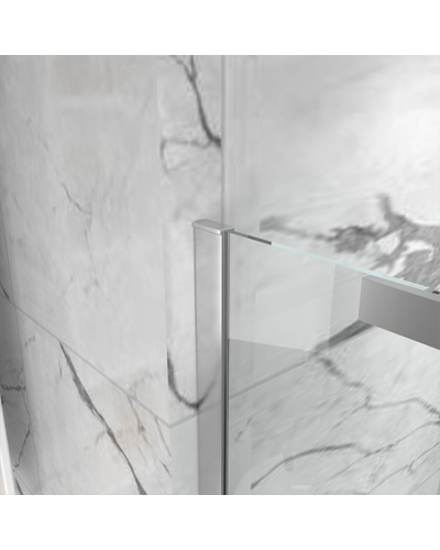 Душевая кабина Domospa by Ravak Elegance ESDPS-90/90 полир. алюм. Transparent 8мм RKUC500017