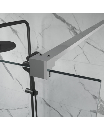 Душова стінка Domospa by Ravak Walk In DS -120 полірований алюміній Transparent 8мм RKUC500016 Душова стінка Domospa by Ravak Walk In DS -120 полірований алюміній Transparent 8мм RKUC500016